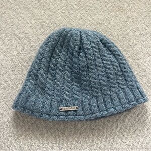 Turtle Fur Blue Knit Beanie Hat